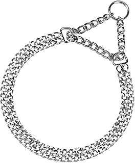 皮草 项圈 双链链子 css 5572